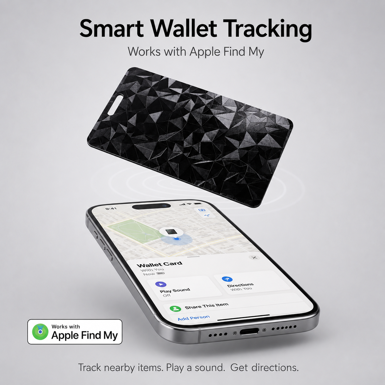 Findly Wallet Tracker Card