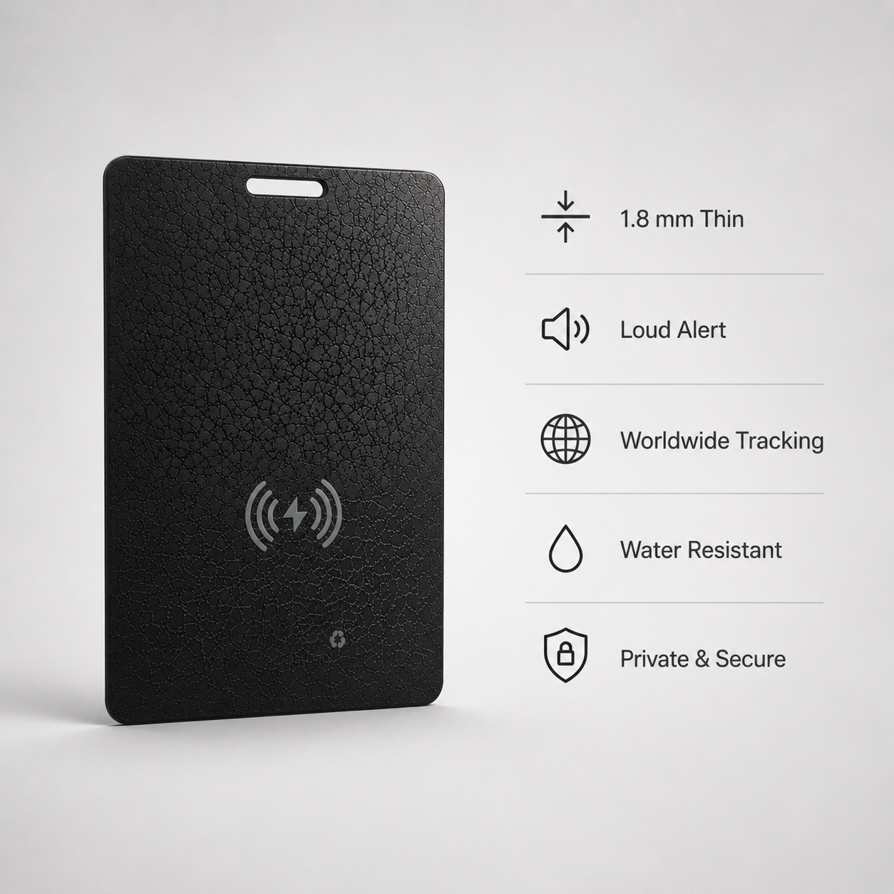 Findly Wallet Tracker Card
