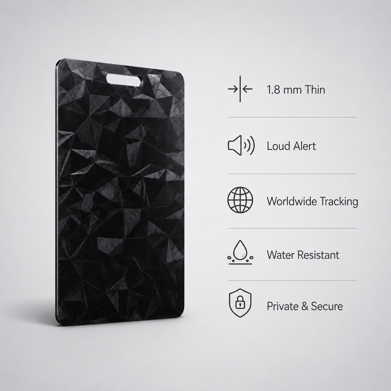 Findly Wallet Tracker Card